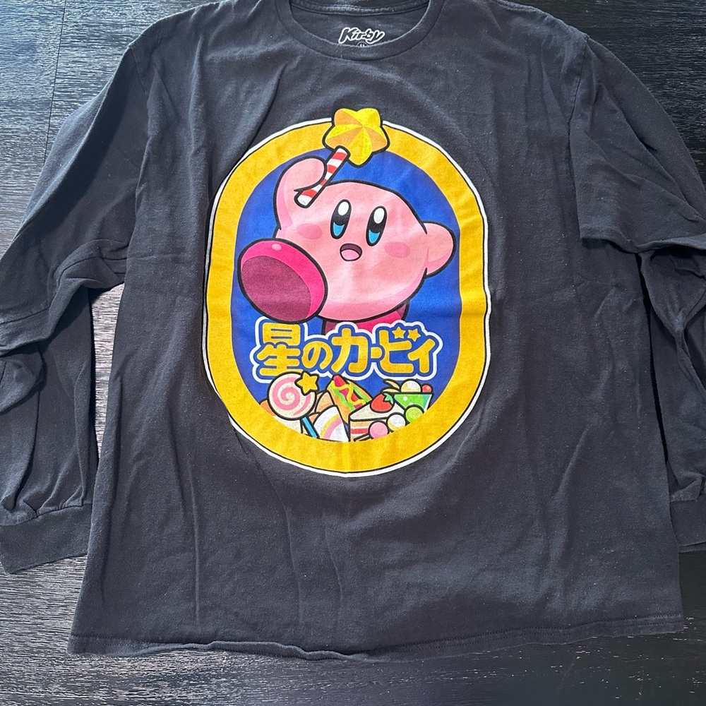 Black Kirby Long Sleeve Shirt